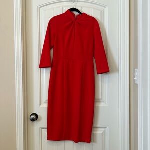 Elegant Red Women's Dress